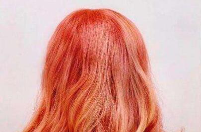 珊瑚橙发色适合什么肤色图片