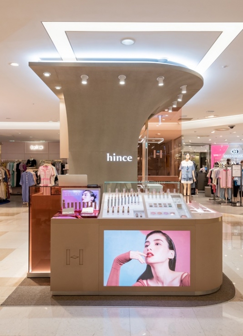 韩国小众美妆品牌蕙思hince，入驻乐天百货明洞店