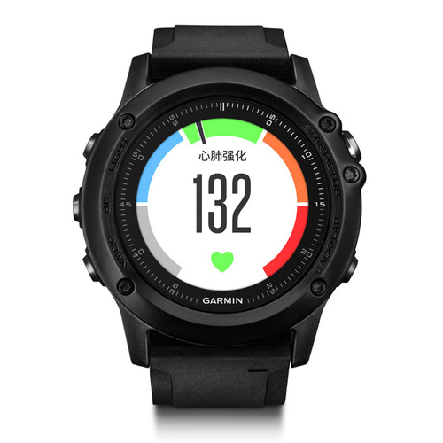 Garmin/佳明Fenix3 HR飞耐时3 HR 中文蓝宝石DLC 光电心率GPS登山跑步运动手表