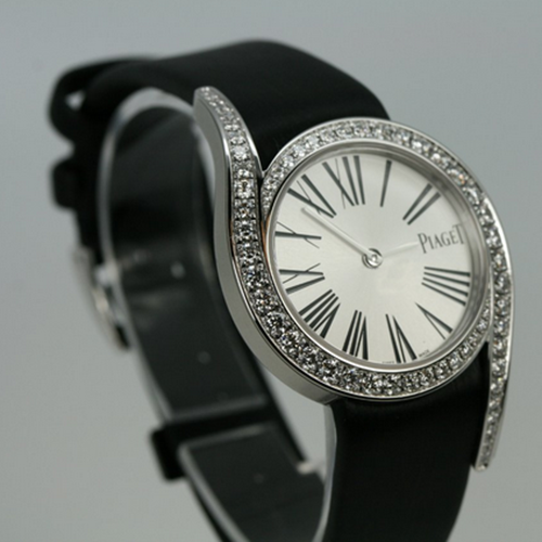 PIAGET/伯爵Limelight系列女士石英腕錶G0A38160黑带
