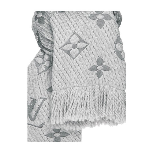 Louis Vuitton/路易威登 女士Monogram长流苏羊毛围巾M74742