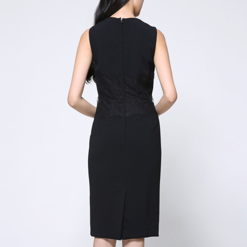 Dolce&Gabbana/杜嘉班纳连衣裙-女士黑色粘纤经典连衣裙