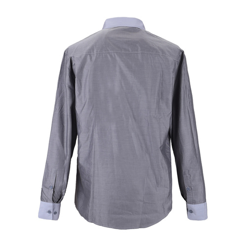 BIKKEMBERGS/毕盖帕克 方领纯棉长袖衬衫 C1DB618 男士衬衫