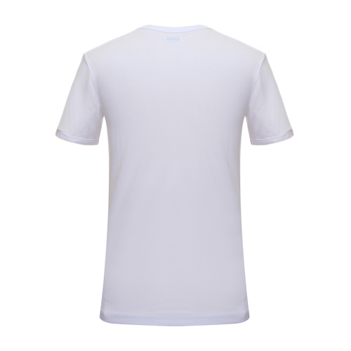 BIKKEMBERGS/毕盖帕克 V领纯色短袖T恤 C1BK728 男士T恤