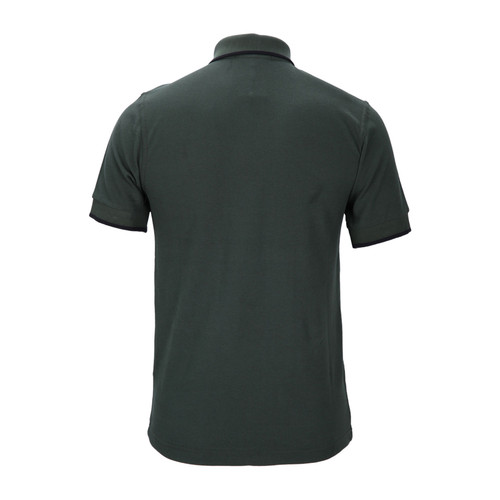 MARKUS LUPFER/马库斯·卢普伐黑色纯棉时尚男士T恤短袖POLO衫,MTP379,XL