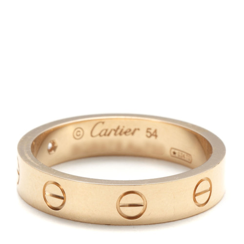 CARTIER(卡地亚) CARTIER/卡地亚love18K玫瑰金钻石女士戒指指环B4050700