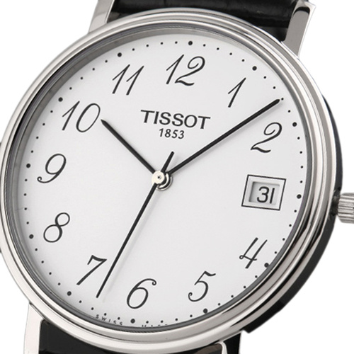 TISSOT/天梭手表心意系列休闲皮带石英男表T52.1.421.12